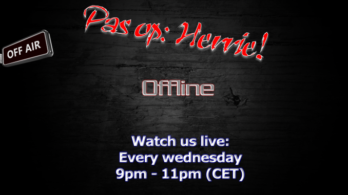 Pas op: Herrie! via Twitch.tv Pas op: Herrie! via Twitch.tv